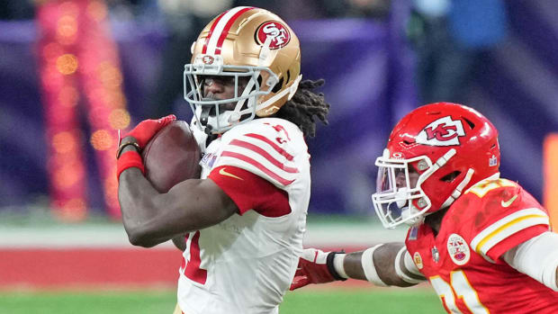 San Francisco 49ers wide receiver Brandon Aiyuk